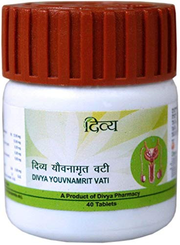 Patanjali Divya Youvnamrit Vati - 40 Tab -Pack of 2-