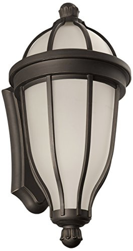 Artcraft Lighting Newport Medium Outdoor Wall Sconce Light, Oil-Rubbed Bronze