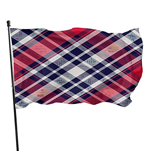 Classic Check Beauty Fashion Outdoor Flag- Banner Breeze Flag- Home Garden Flag- 3x5 Ft Flag- Decorative Flag