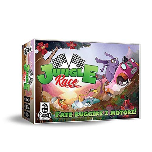Cranio Creations Jungle Race Board Game Multicoloured CC113