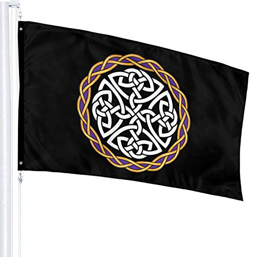 Zordalating Irish Shield Warrior Celtic Cross Knot 3x5 Foot Flag Outdoor Flag 100 percent Single-Layer Translucent Polyester 3x5 Ft Zordalating Irish Shield Warrior Celtic Cross Knot 3x5 Foot Flag Outdoor Flag 100 percent Single-Layer Translucent Polyester 3x5 Ft