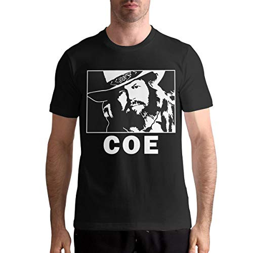 David Allan Coe T Shirt Men's Cotton T Shirt Fashion Round Neck Short Sleeve Tops Tees XXL Black David Allan Coe T Shirt Men's Cotton T Shirt Fashion Round Neck Short Sleeve Tops Tees XXL Black