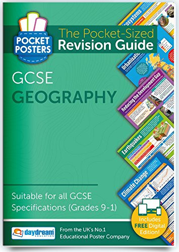 GCSE Geography - Pocket Posters: The Pocket-Sized Geography Revision Guide - GCSE Specification - FREE digital edition for computers- phones and tablets with over 1-000 assessment questions