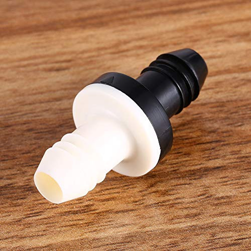 Check Valve 10mm Silicone Rubber Water Non Return Valves ABS Resin Inline Air Check Valve for Fuel Gas Liquid Air