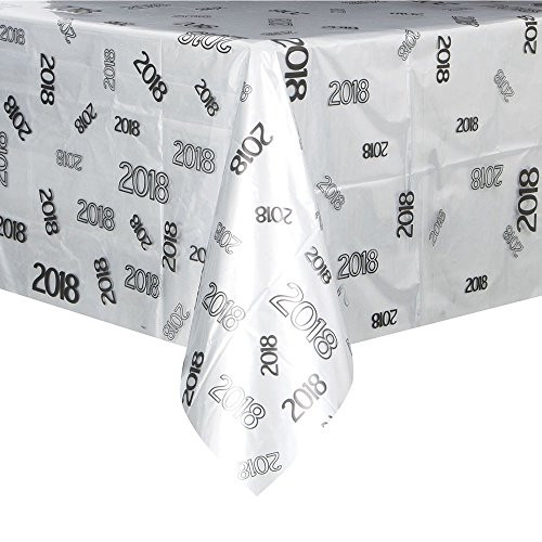 2018 Clear Plastic Tablecloth- 108" x 54"