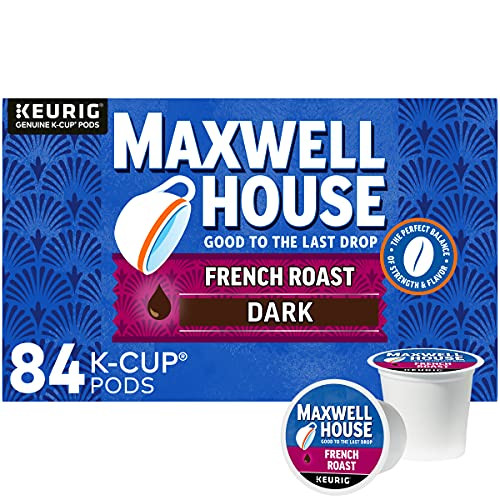 Maxwell House French Roast K-Cup Coffee Pods -84 Pods-