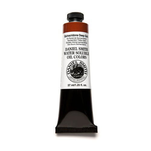 DANIEL SMITH Water Soluble Oil Color Paint- 37ml Tube- Quinacridone Deep Gold- 284390042