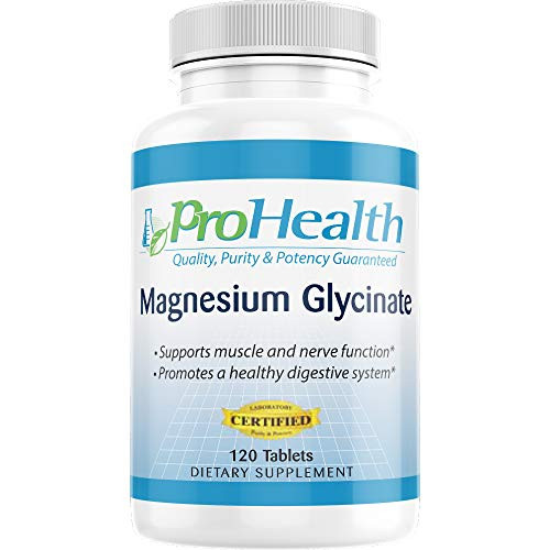 ProHealth Magnesium Glycinate -120 Tablets - 100 mg- ProHealth Magnesium Glycinate -120 Tablets - 100 mg-