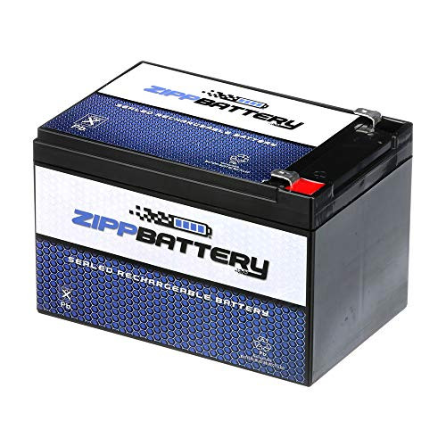 SLA Replacement Battery 12V 12AH AGM Battery- Battery for Peg Perego Gator HPX Toy/Riding Car- Zipp Battery