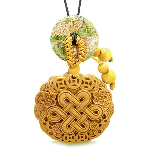 Celtic Shield Knot Lucky Coins Car Charm or Home Decor Unakite Donut Protection Powers Magic Amulet Celtic Shield Knot Lucky Coins Car Charm or Home Decor Unakite Donut Protection Powers Magic Amulet