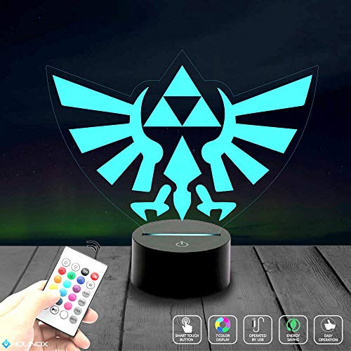 Legend of Zelda Triforce Lighting Decor Gadget Lamp , Awesome Gift (MT022) Legend of Zelda Triforce Lighting Decor Gadget Lamp , Awesome Gift (MT022)