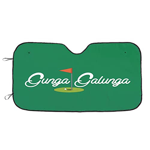 Gunga Galunga from Caddyshack Car Windshield Sun Shade Auto Front Window Sunshade Blocks UV Rays Sun Visor Protector Funny Car Shield Shade 51x27.5 Inches