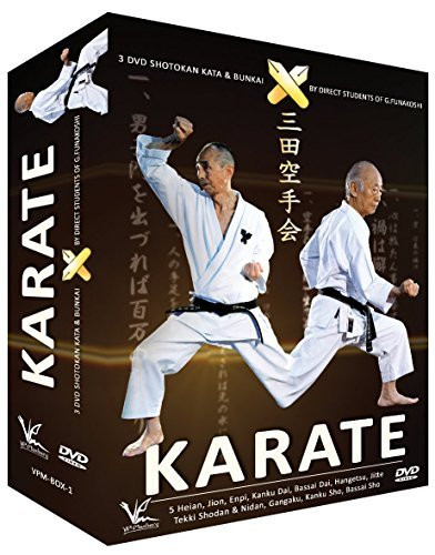 3 DVD Box Set Karate Keio Vol.1 Kata  and  Bunkai