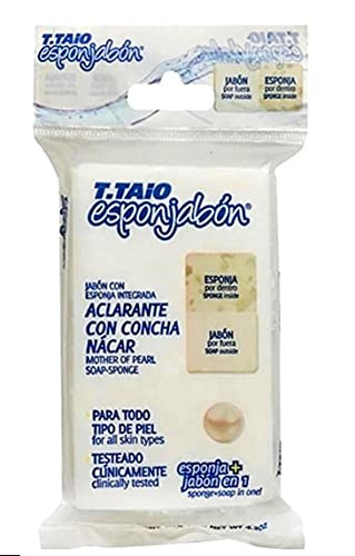 Crowned Clean Esponjabon Concha Nacar Mother of Pearl Sponge Soap