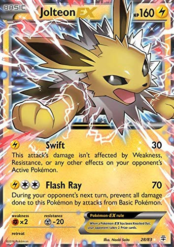 Pokemon - Jolteon-EX -28/83- - Generations - Holo