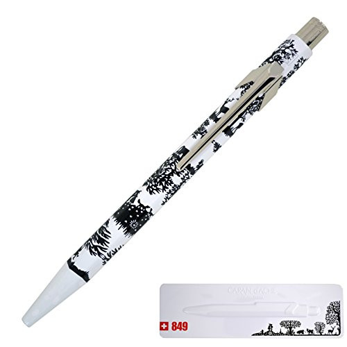 Caran d'Ache Swiss Made Special Edition Ballpoint Pen, "Cut up Paper" with Tin