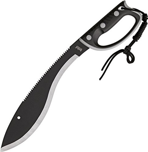 United Cutlery UC2778 Colombia Sawback Kukri Machete with Sheath United Cutlery UC2778 Colombia Sawback Kukri Machete with Sheath