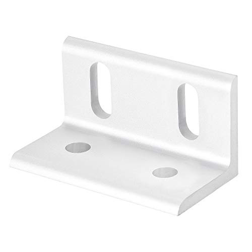 uxcell Inside Corner Brace Angle Bracket Fastener L Shape 30mmx30mmx57mm for Aluminum Extrusion Profile