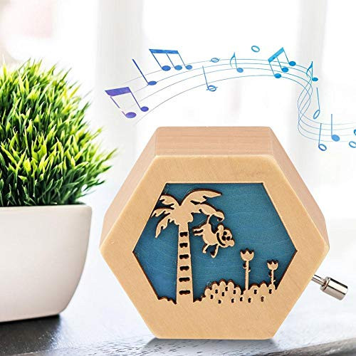 Classic Carved Wooden Music Box Music Box- Musical Box- Hand Crank Musical Box- Carousel Music Box for Girls Wooden for Birthday Gift for Daughter for Decoration-Monkey- Classic Carved Wooden Music Box Music Box- Musical Box- Hand Crank Musical Box- Carousel Music Box for Girls Wooden for Birthday Gift for Daughter for Decoration-Monkey-