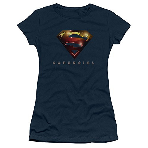 Juniors: Supergirl- Radiant Shield Juniors -Slim- T-Shirt Size S