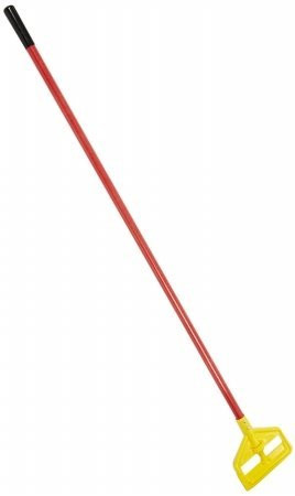 Rubbermaid Commercial 640-H146-R Invader Wet Mop Handle Fiberglass Plastic Head Red