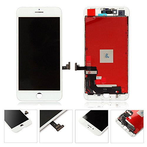 PassionTR iPhone 8 Plus 5.5 Inch Screen Replacement LCD Digitizer Full Assembly -iPhone 8 Plus 5.5 White-