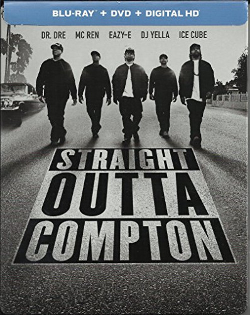 Straight Outta Compton -Limited Edition Steelbook- -Blu-ray  Plus  DVD-