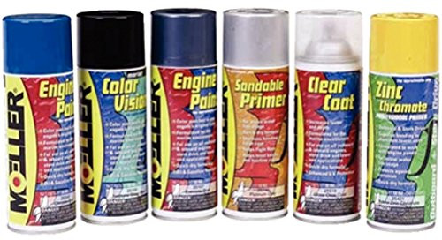 Moeller 12 - oz. Engine Paint Johnson White -1964 - 1976-