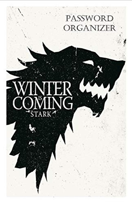 Password Book Internet Address Book with A-Z Tabs Game of Thrones Stark Personalized Gift Password Book Internet Address Book with A-Z Tabs Game of Thrones Stark Personalized Gift