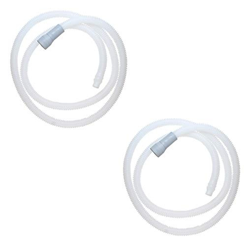 2-Pack 8269144A Dishwasher Drain Hose Replacement for Whirlpool WDT710PAHW1 - Compatible with 8269144A Hose