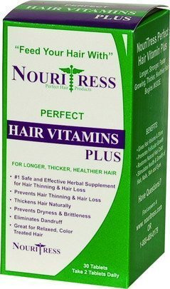 NouriTress Perfect Hair Vitamins Plus -30 Tablets- by NouriTress