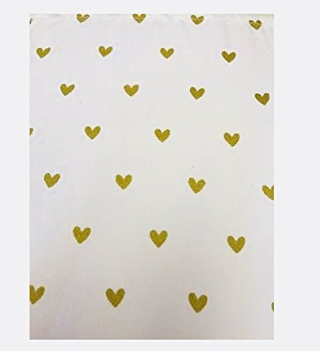Pillowfort Metallic Hearts Twin Sheet Set