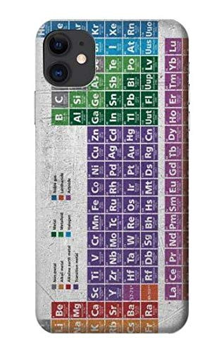 R3383 Periodic Table Case Cover for iPhone 11