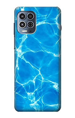 R2788 Blue Water Swimming Pool Case Cover for Motorola Moto G100