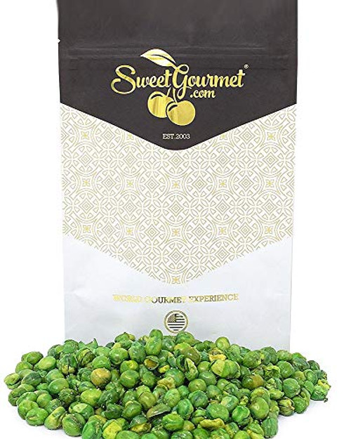 SweetGourmet Roasted and Salted Green Peas - Healthy Snacks - 1 Pound SweetGourmet Roasted and Salted Green Peas - Healthy Snacks - 1 Pound