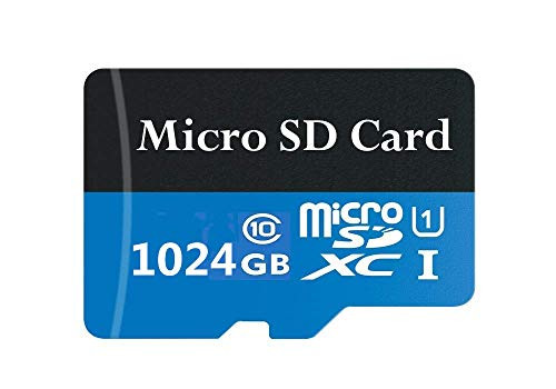 1024GB Micro SD Card SDXC Memory Card High Speed Class 10 Designed for Android Smartphones- Tablets with Adapter