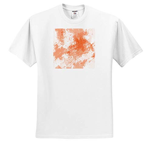 3dRose Anne Marie Baugh - Patterns - Modern Orange Image of Brush Stroke Image of Paint Splatter Abstract - Toddler T-Shirt -2T- -ts-342169-15-