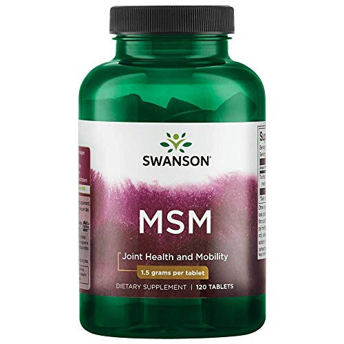 Swanson Msm 1500 Milligrams 120 Tabs