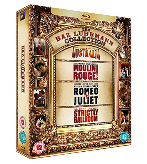 The Baz Luhrmann Collection - 4-Disc Box Set - Australia / Moulin Rouge / Romeo  Plus  Juliet / Strictly Ballroom - - Blu-Ray- Reg.A/B/C Import - United Kingdom -