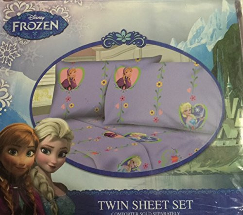 Disney Frozen Nordic Summer Twin Sized Sheet Set Disney Frozen Nordic Summer Twin Sized Sheet Set
