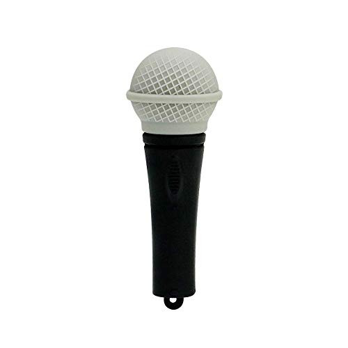 16GB USB 2.0 Flash Drive Silicone Microphone Shape USB Stick Cartoon Thumb Drive Memory Stick Pendrive External Storage - Civetman