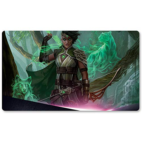 Vivien of The Arkbow - Playmat- MTG Playmat-Magic Gathering Playmats- Board Games Anime playmat-Custom Table Pad- Free Waterproof Bag-Playmats for Yu-Gi-Oh Digimon MTG- Size 60350.2CM