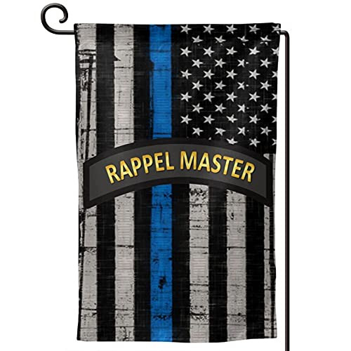 HAOYUNLAI Army - Rappel Master Tab Black Partnumgarden Flag Military Flag Outdoor Flags Welcoming Flag 12.518in