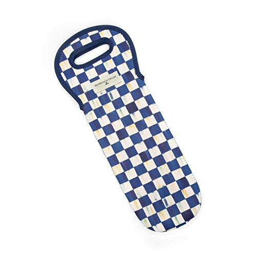 MacKenzie-Childs Royal Check Wine Tote