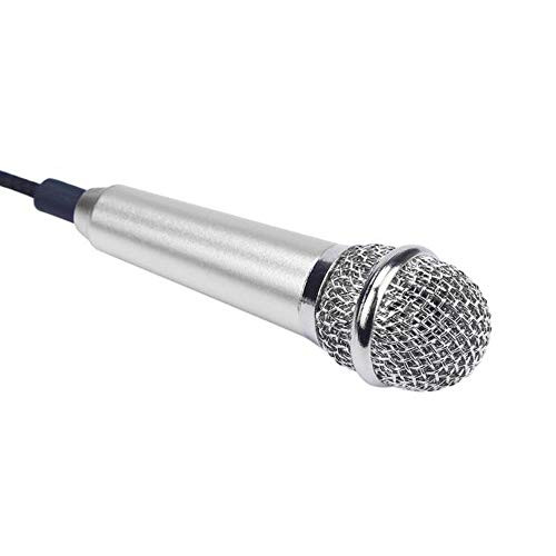 Mini Microphone-Professional Karaoke Microphone Cute Portable Microphone for Phone Gift-for Mobile Phone- Computer- Tablet- Recording Chat and Singing-
