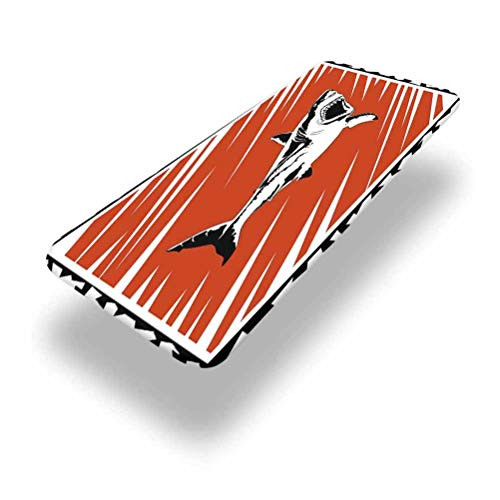 Lyzelre 5ft Shark Elastic Edge Picnic Table Cover-Killer Sea Creature Swimming in The Ocean in Grunge Stylized Graphic-Fits 30 x 60 Inch Picnic Folding Table-for Camping- Dining- Outdoor- Park- Patio Lyzelre 5ft Shark Elastic Edge Picnic Table Cover-Killer Sea Creature Swimming in The Ocean in Grunge Stylized Graphic-Fits 30 x 60 Inch Picnic Folding Table-for Camping- Dining- Outdoor- Park- Patio