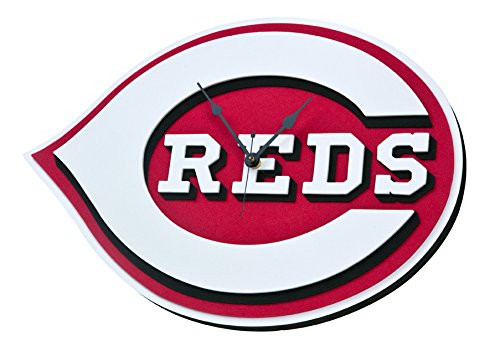 Foam Fanatics Cincinnati Reds Foam Logo Clock