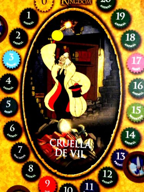 Disney Sorcerers Mask of the Magic Kingdom Sotmk Game Wdw Walt Disney World Exclusive Game Board Cruella De Vil Card Map and Mickey Stickers Game Tokens Rules Card Checklist Only Disney Sorcerers Mask of the Magic Kingdom Sotmk Game Wdw Walt Disney World Exclusive Game Board Cruella De Vil Card Map and Mickey Stickers Game Tokens Rules Card Checklist Only