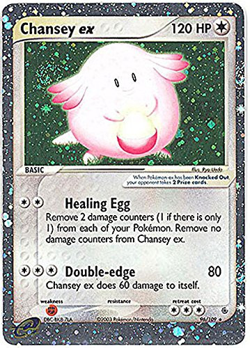 Pokemon - Chansey ex -96- - EX Ruby and Sapphire - Holofoil