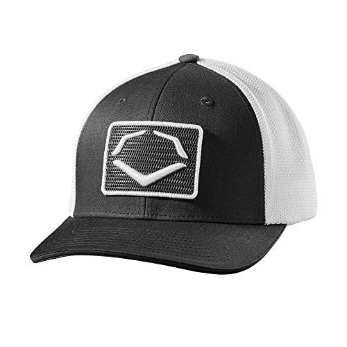 EvoShield Rank Flexfit- Black/White - Large/X-Large